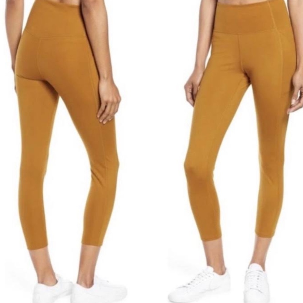 Girlfriend Collective Camel Compression Leggings